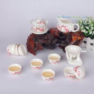 厂家直销 水点桃花功夫茶具永丰祥茶具_礼品、工艺品、饰品_世界工厂网中国产品信息库